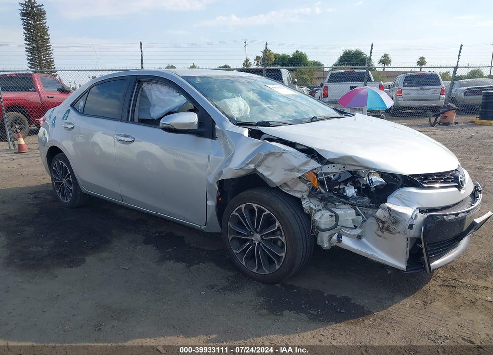 2015 TOYOTA COROLLA S PLUS VIN: 2T1BURHE0FC360062