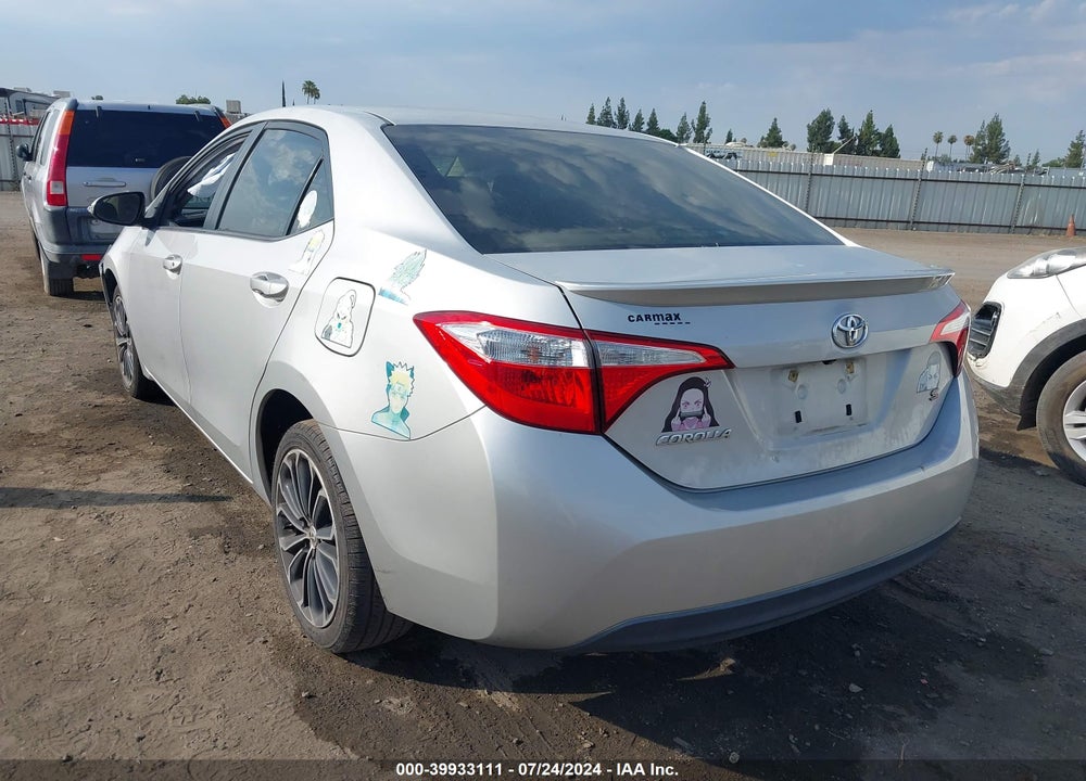 2015 TOYOTA COROLLA S PLUS VIN: 2T1BURHE0FC360062