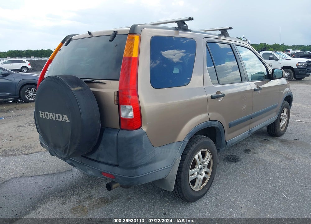2004 HONDA CR-V EX VIN: SHSRD78874U240970
