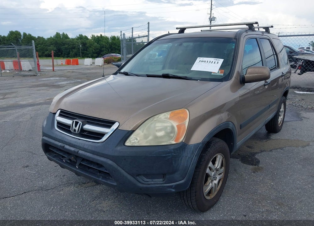 2004 HONDA CR-V EX VIN: SHSRD78874U240970