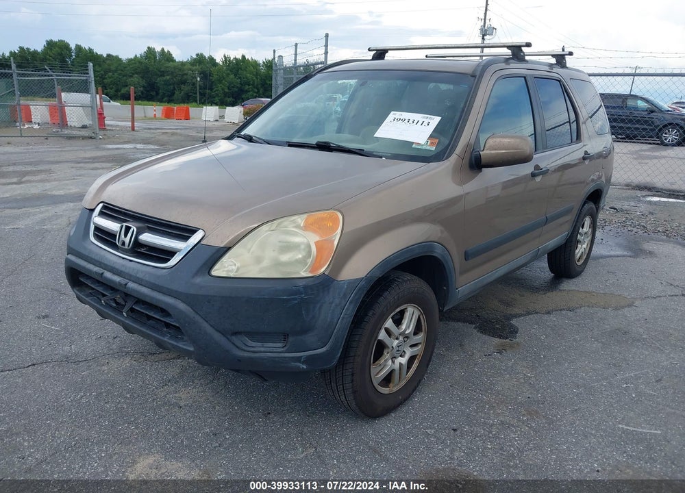 2004 HONDA CR-V EX VIN: SHSRD78874U240970