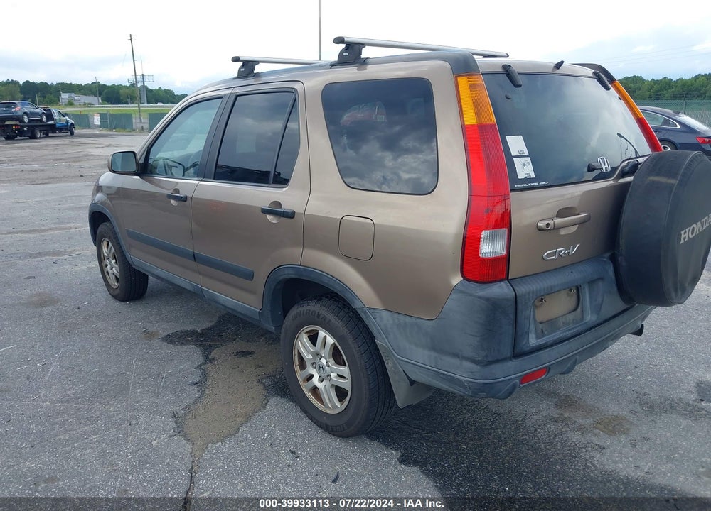 2004 HONDA CR-V EX VIN: SHSRD78874U240970
