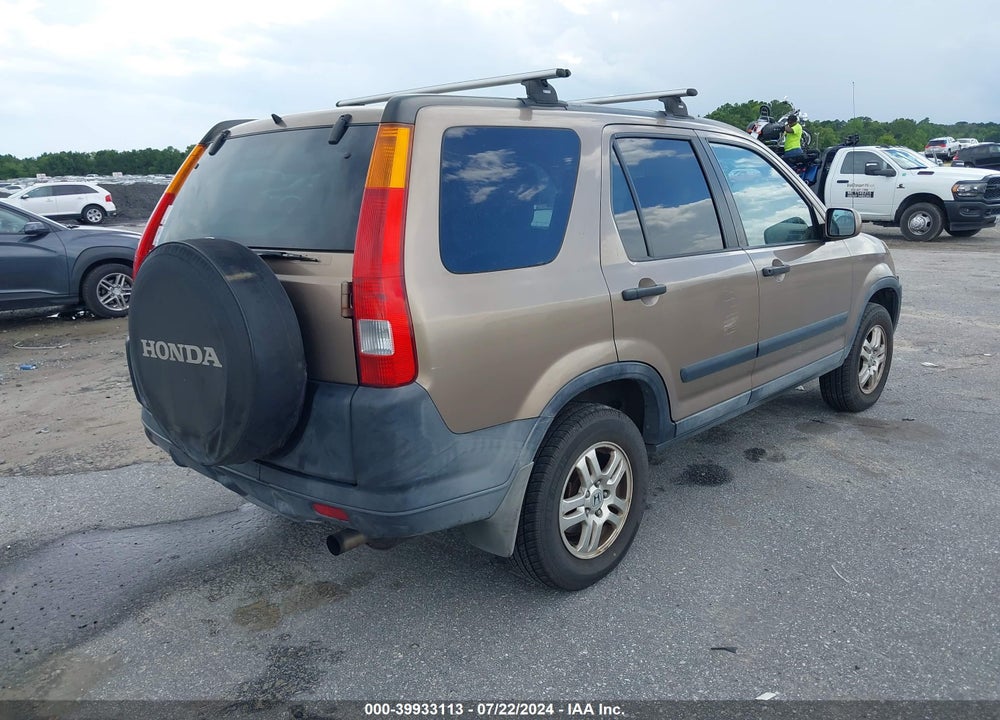 2004 HONDA CR-V EX VIN: SHSRD78874U240970