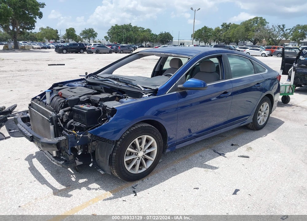 2019 HYUNDAI SONATA SE VIN: 5NPE24AF9KH753591