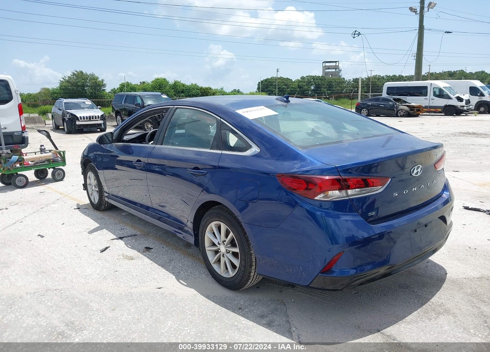 2019 HYUNDAI SONATA SE VIN: 5NPE24AF9KH753591