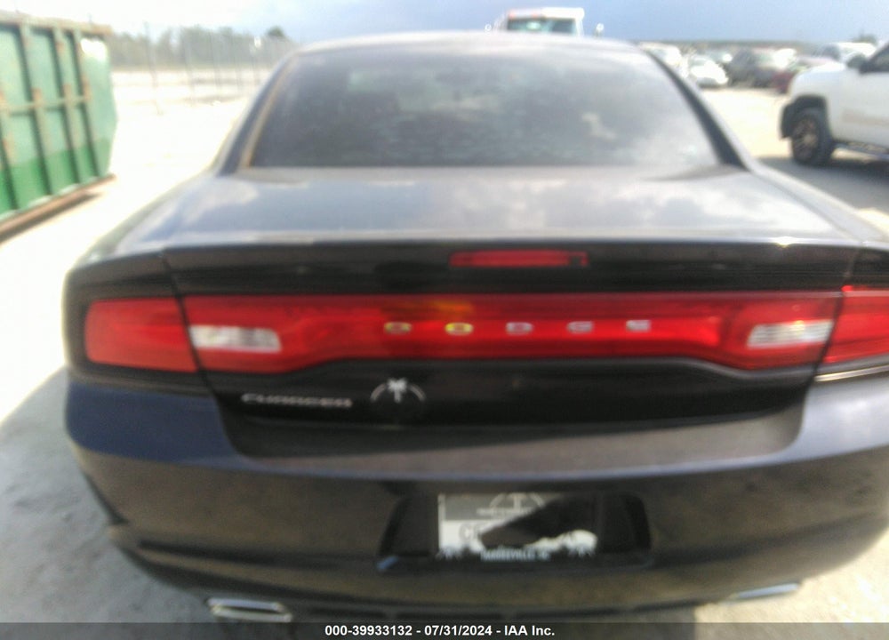 2011 DODGE CHARGER POLICE VIN: 2B3CL1CT9BH540558