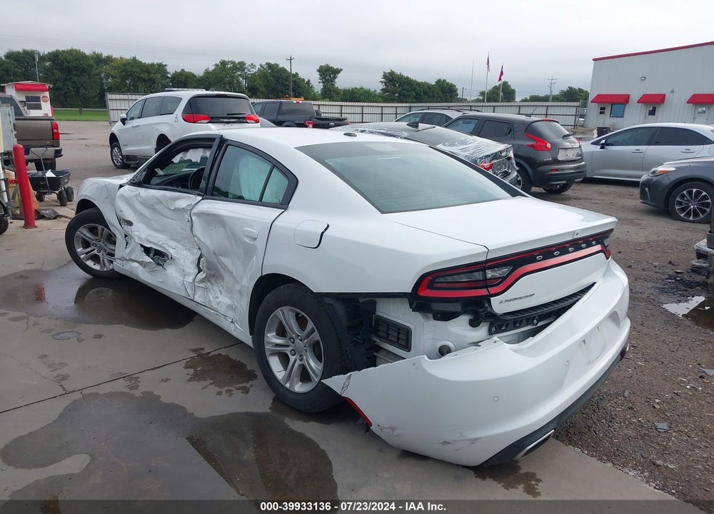 2022 DODGE CHARGER SXT RWD VIN: 2C3CDXBG7NH264070