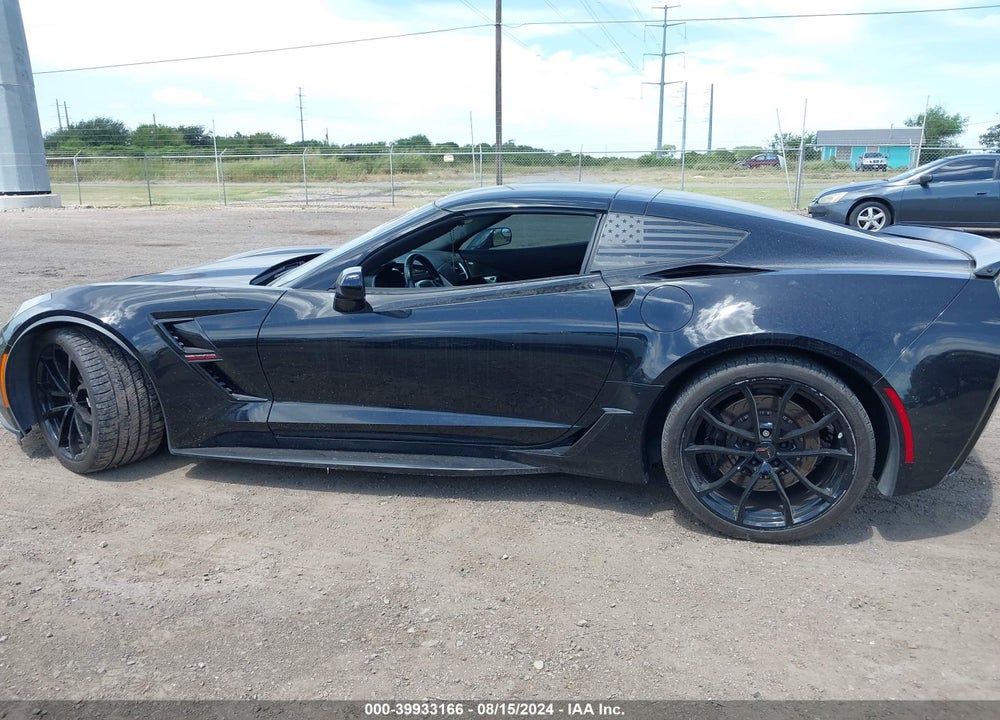 2017 CHEVROLET CORVETTE GRAND SPORT VIN: 1G1YW2D7XH5100439