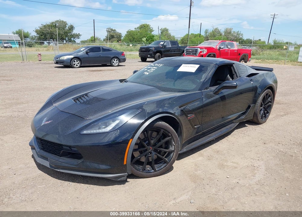 2017 CHEVROLET CORVETTE GRAND SPORT VIN: 1G1YW2D7XH5100439