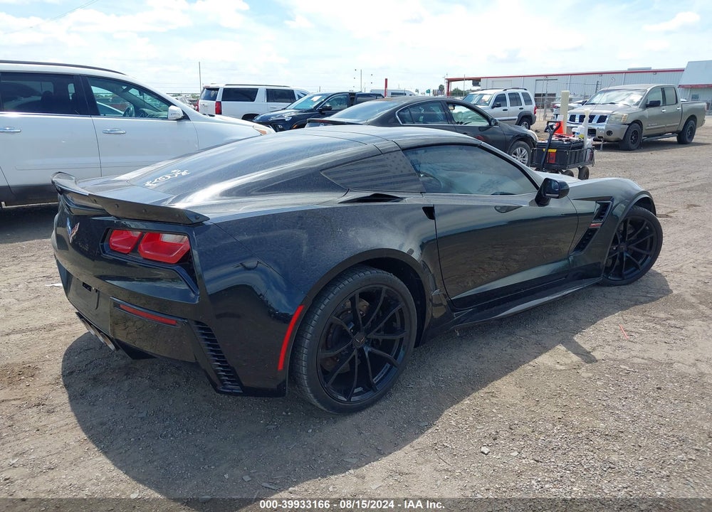2017 CHEVROLET CORVETTE GRAND SPORT VIN: 1G1YW2D7XH5100439