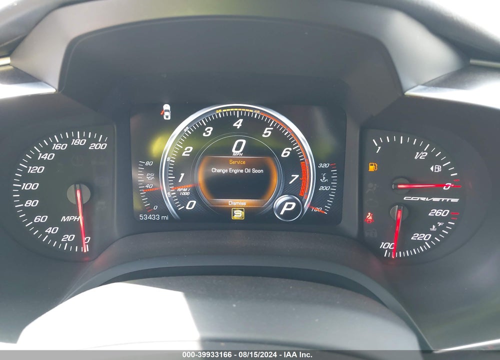 2017 CHEVROLET CORVETTE GRAND SPORT VIN: 1G1YW2D7XH5100439