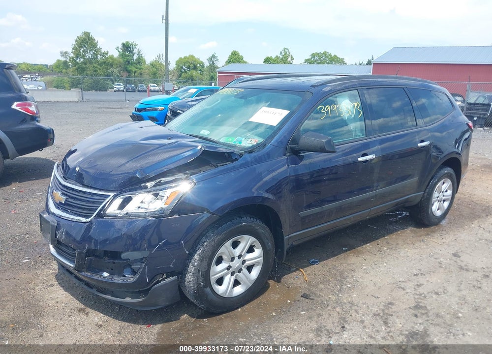 2016 CHEVROLET TRAVERSE LS VIN: 1GNKVFED8GJ308313
