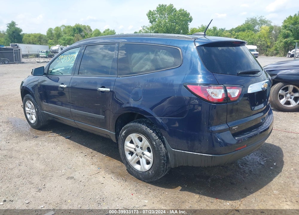 2016 CHEVROLET TRAVERSE LS VIN: 1GNKVFED8GJ308313
