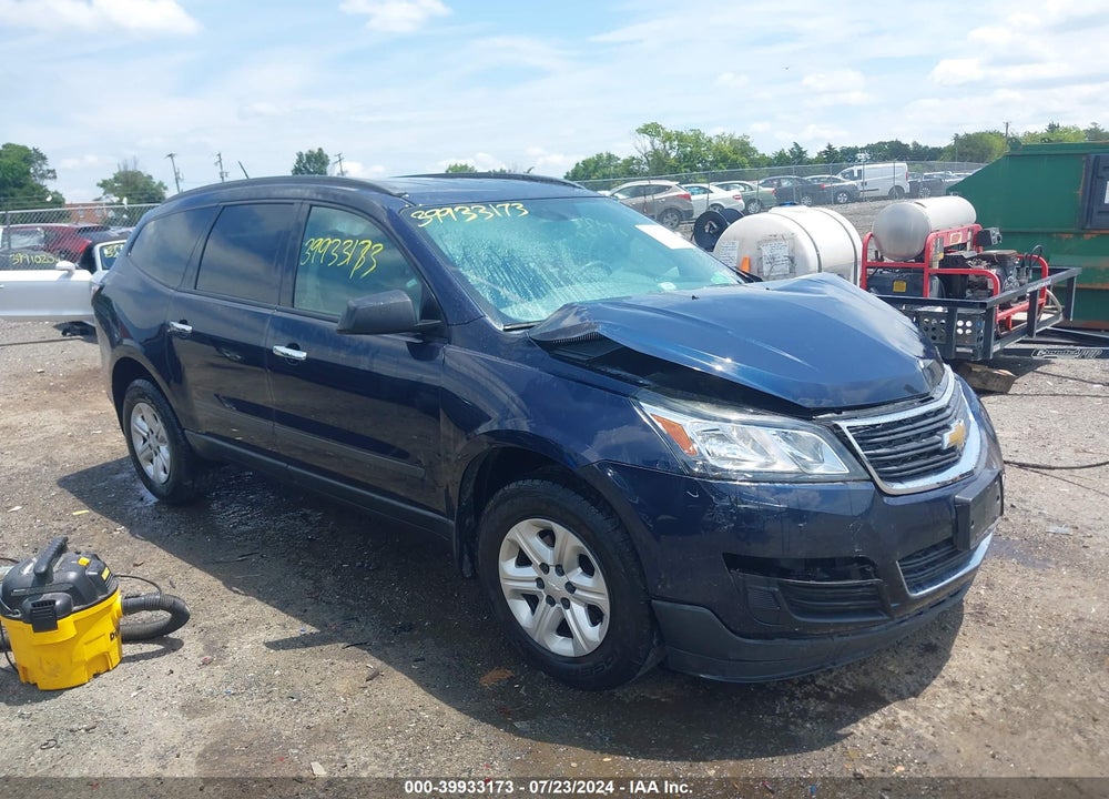2016 CHEVROLET TRAVERSE LS VIN: 1GNKVFED8GJ308313