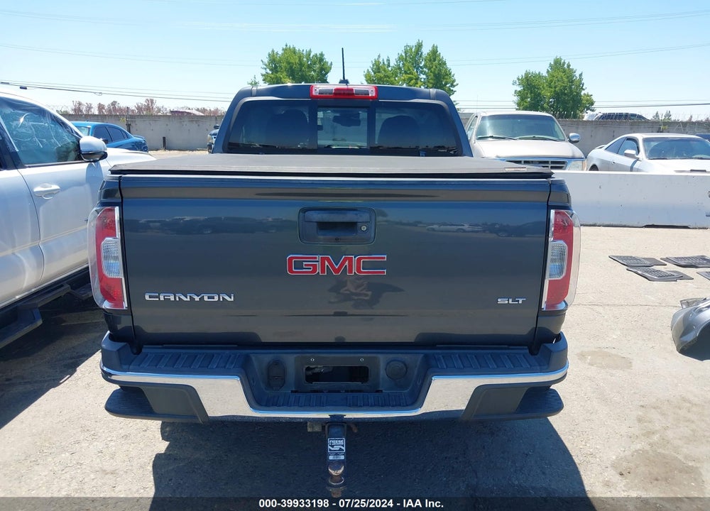 2016 GMC CANYON SLT VIN: 1GTG6DE3XG1111313