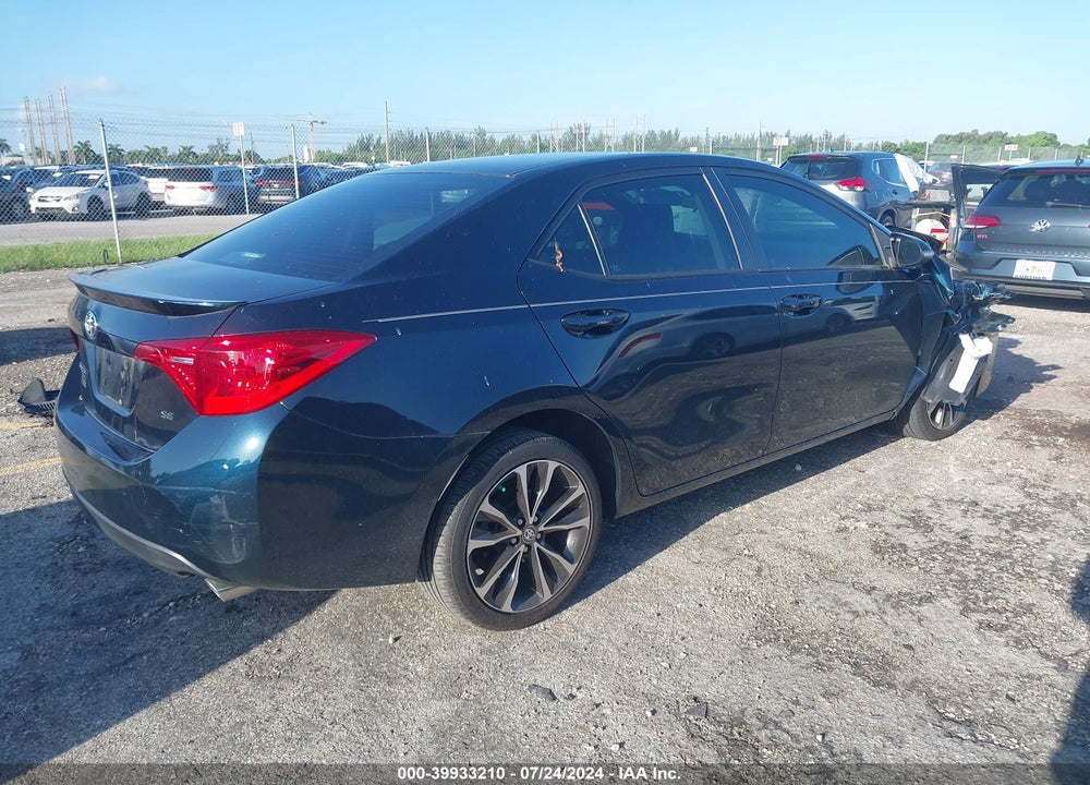 2019 TOYOTA COROLLA SE VIN: 5YFBURHE5KP930826