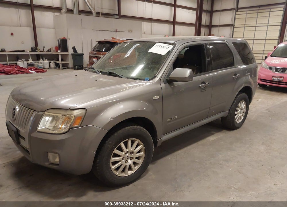 2008 MERCURY MARINER PREMIER VIN: 4M2CU97188KJ50355