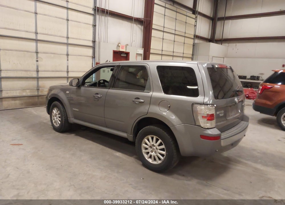 2008 MERCURY MARINER PREMIER VIN: 4M2CU97188KJ50355