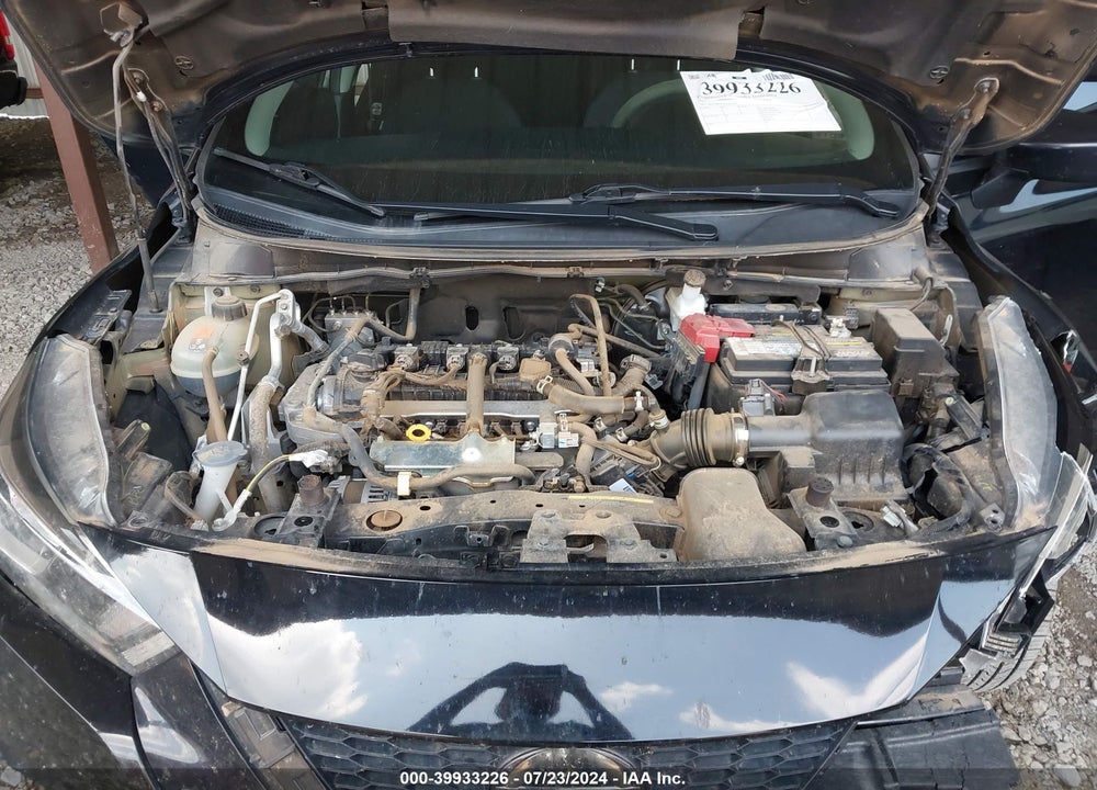 2021 NISSAN VERSA S XTRONIC CVT VIN: 3N1CN8DV5ML816796