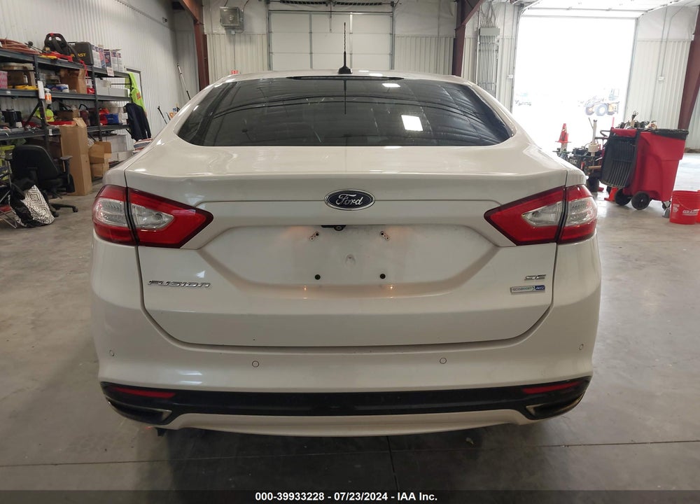2017 FORD FUSION SE VIN: 3FA6P0T92HR312578