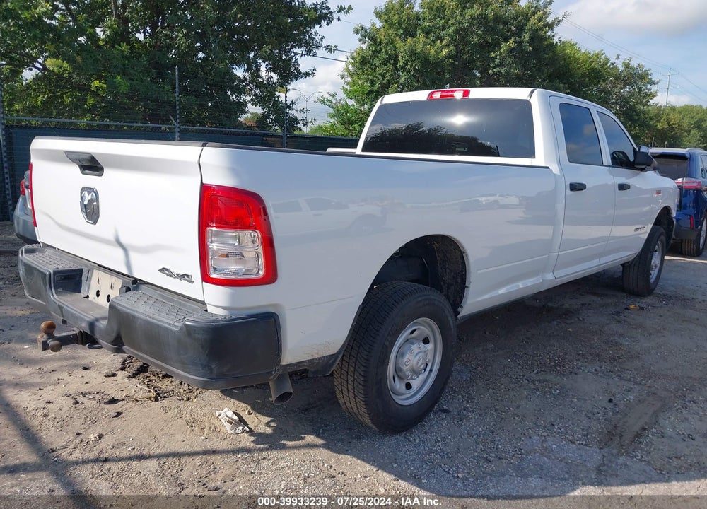 2022 RAM 2500 TRADESMAN 4X4 8' BOX VIN: 3C6UR5HJ6NG155003
