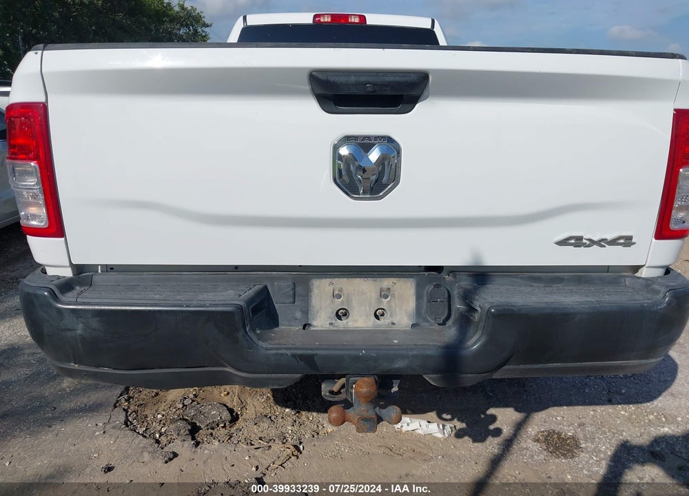 2022 RAM 2500 TRADESMAN 4X4 8' BOX VIN: 3C6UR5HJ6NG155003