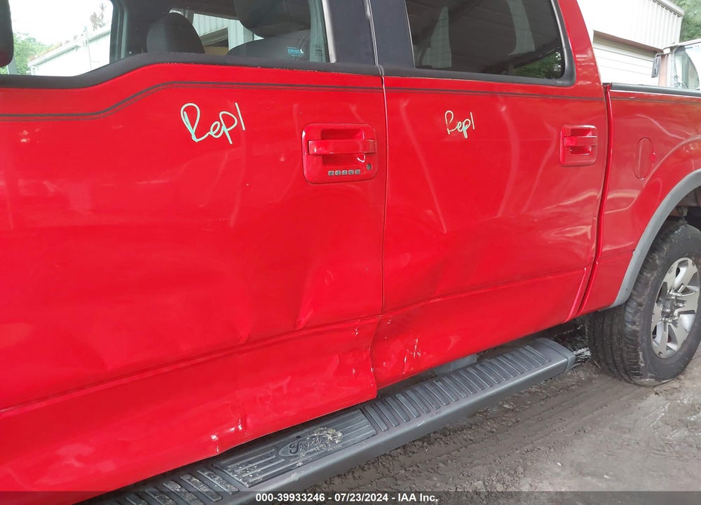 2011 FORD F-150 FX4 VIN: 1FTFW1EF0BFD22892