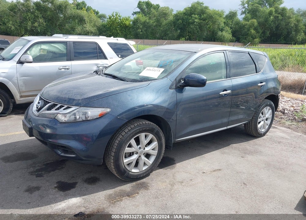 2014 NISSAN MURANO LE/S/SL/SV VIN: JN8AZ1MW2EW514777