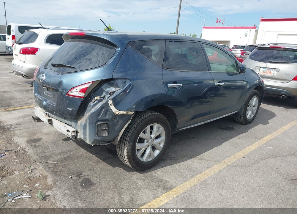 2014 NISSAN MURANO LE/S/SL/SV VIN: JN8AZ1MW2EW514777