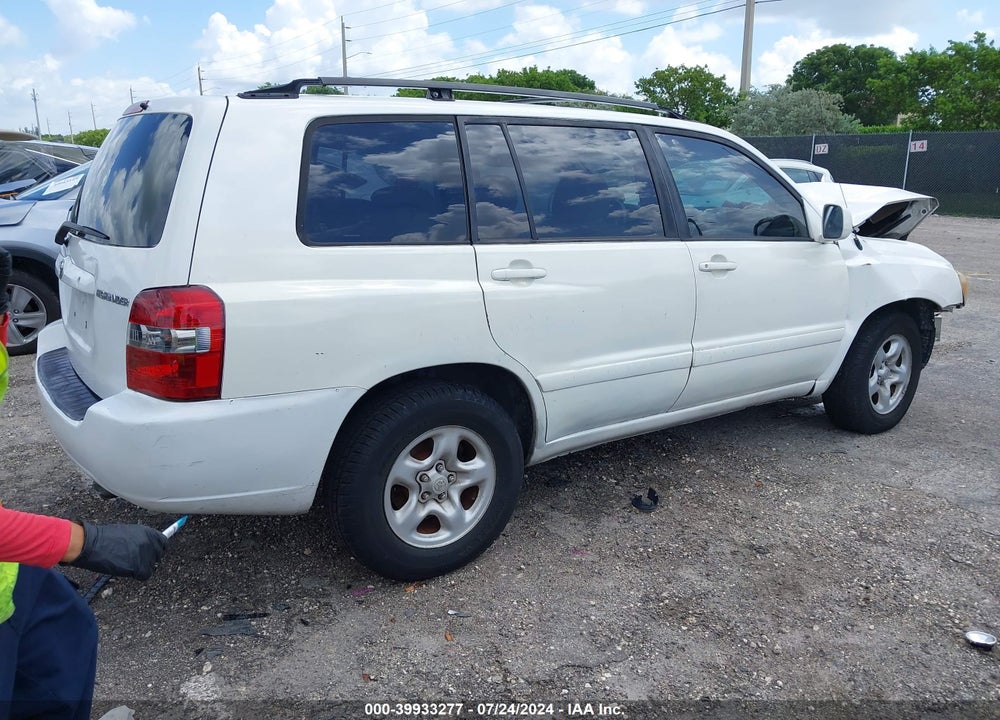 2006 TOYOTA HIGHLANDER VIN: JTEGD21AX60148229