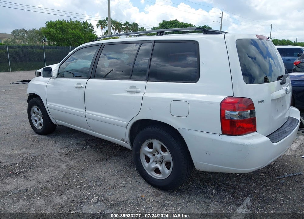 2006 TOYOTA HIGHLANDER VIN: JTEGD21AX60148229