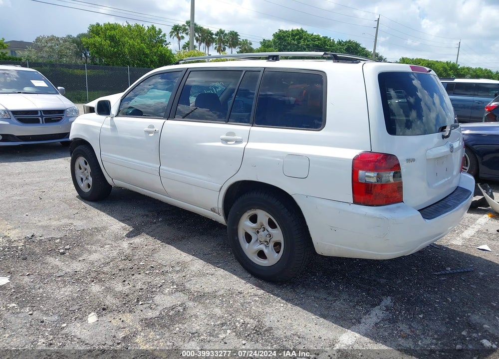 2006 TOYOTA HIGHLANDER VIN: JTEGD21AX60148229