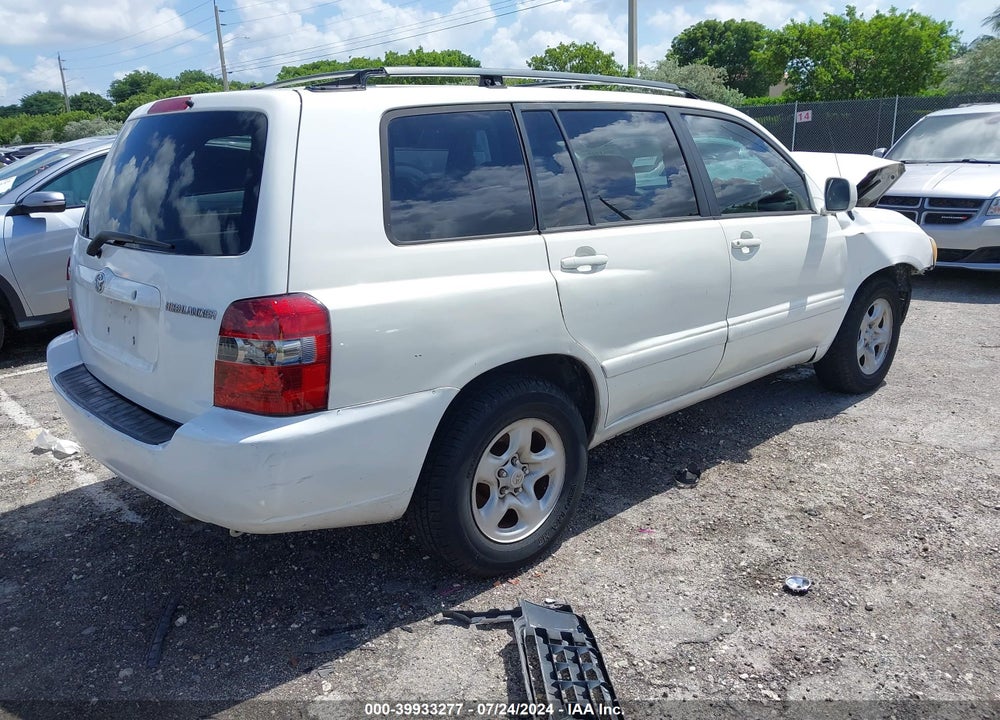 2006 TOYOTA HIGHLANDER VIN: JTEGD21AX60148229
