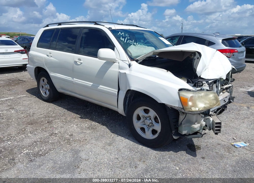 2006 TOYOTA HIGHLANDER VIN: JTEGD21AX60148229