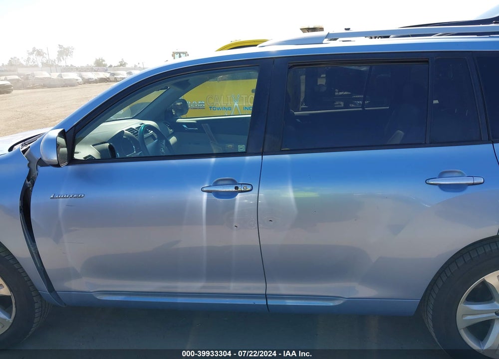 2008 TOYOTA HIGHLANDER LIMITED VIN: JTEDS42A782043125