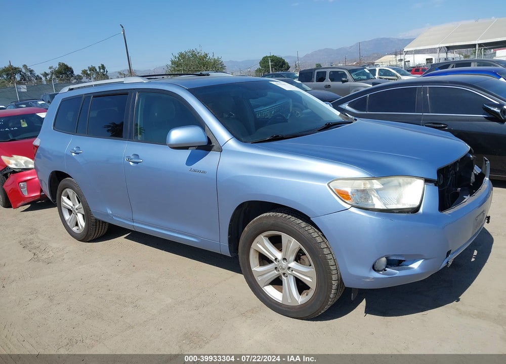 2008 TOYOTA HIGHLANDER LIMITED VIN: JTEDS42A782043125