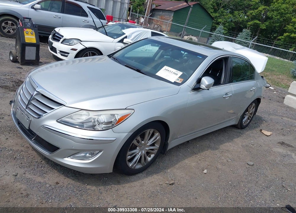 2013 HYUNDAI GENESIS 3.8 VIN: KMHGC4DD1DU222034