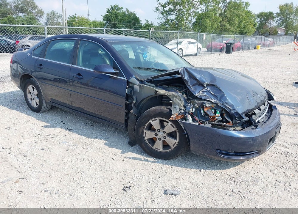 2008 CHEVROLET IMPALA LT VIN: 2G1WT58K489123380