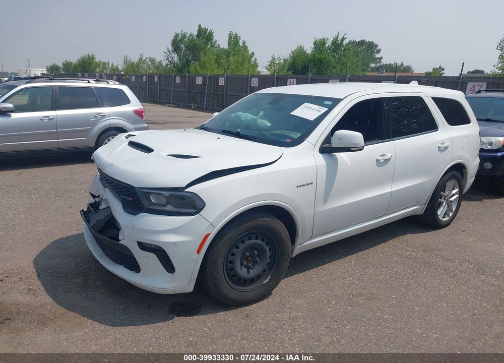 2022 DODGE DURANGO R/T AWD VIN: 1C4SDJCT0NC136238