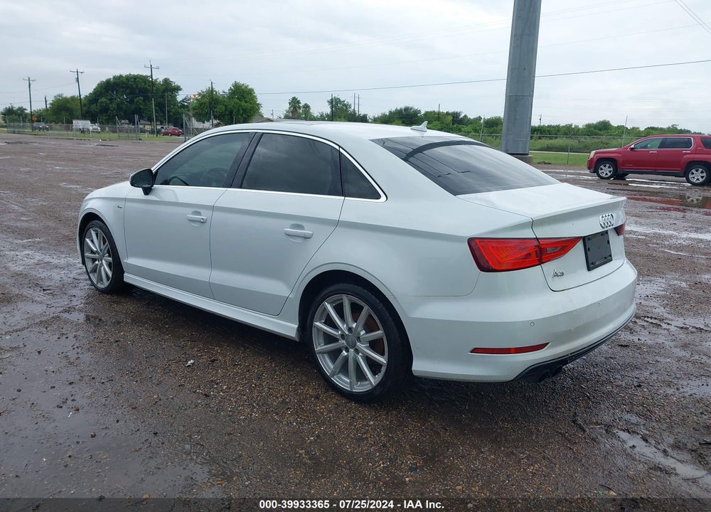2016 AUDI A3 PRESTIGE S-LINE VIN: WAUH7HFF2G1093713