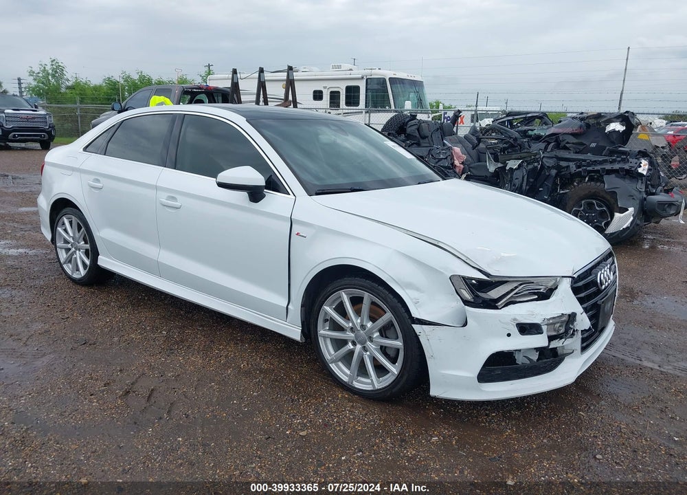 2016 AUDI A3 PRESTIGE S-LINE VIN: WAUH7HFF2G1093713