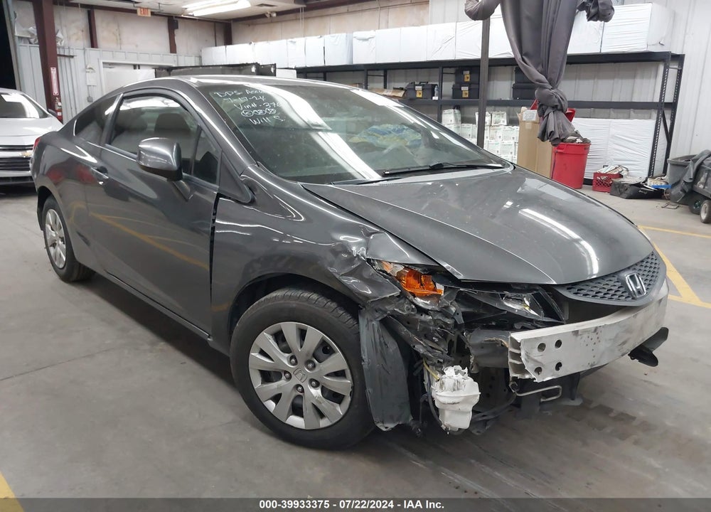 2012 HONDA CIVIC VIN: 2HGFG3B51CH553709
