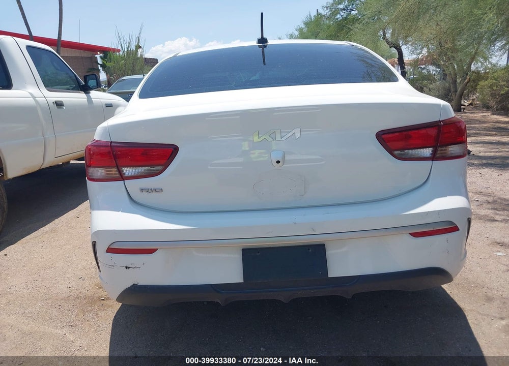 2022 KIA RIO LX VIN: 3KPA24AD7NE497277