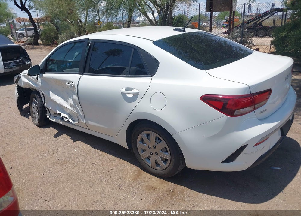 2022 KIA RIO LX VIN: 3KPA24AD7NE497277