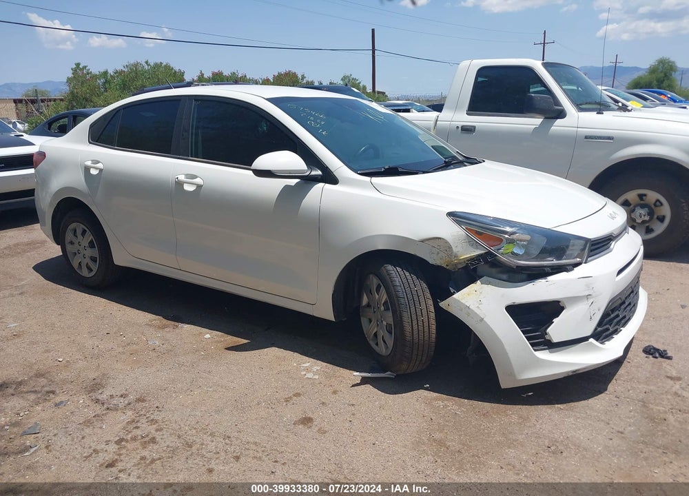 2022 KIA RIO LX VIN: 3KPA24AD7NE497277