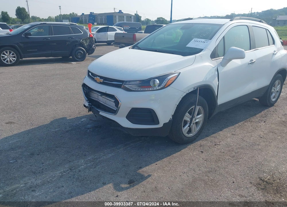 2019 CHEVROLET TRAX 1LT VIN: KL7CJPSB5KB955382