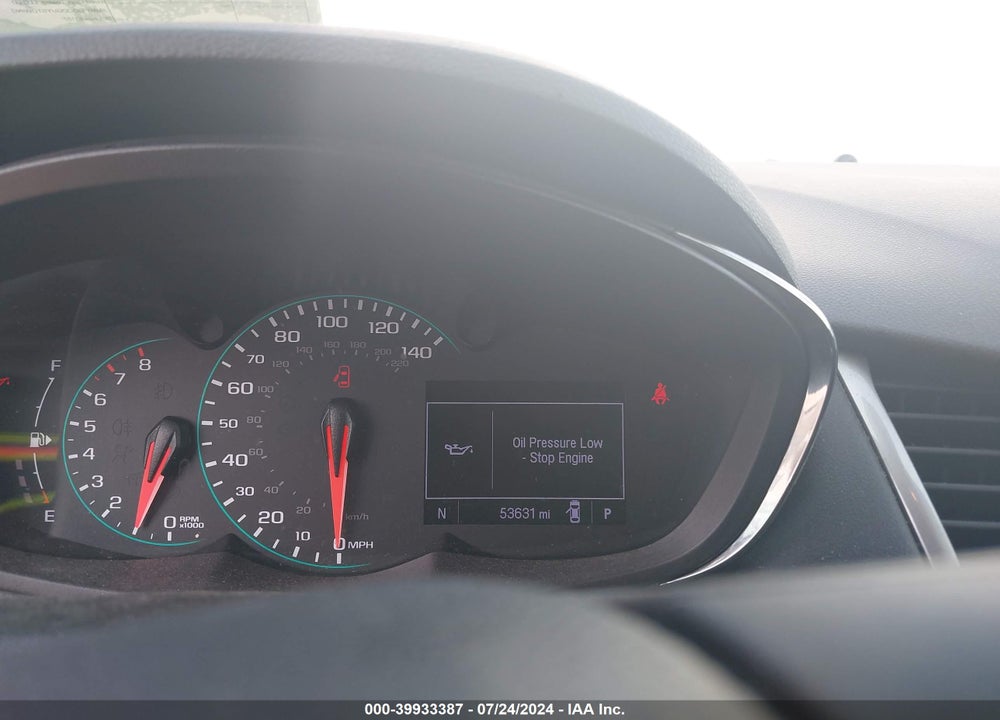 2019 CHEVROLET TRAX 1LT VIN: KL7CJPSB5KB955382