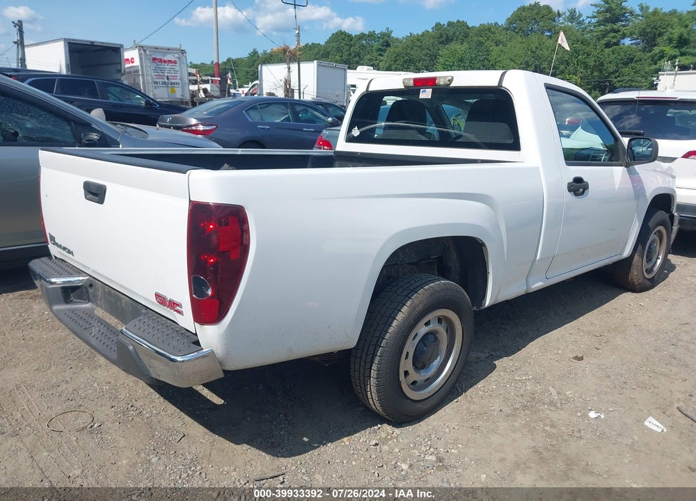 2011 GMC CANYON WORK TRUCK VIN: 1GTC5LF9XB8121824