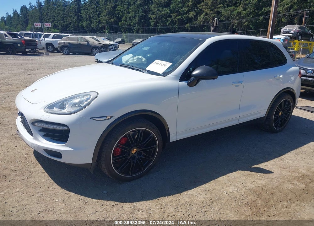 2014 PORSCHE CAYENNE TURBO S VIN: WP1AC2A27ELA87911