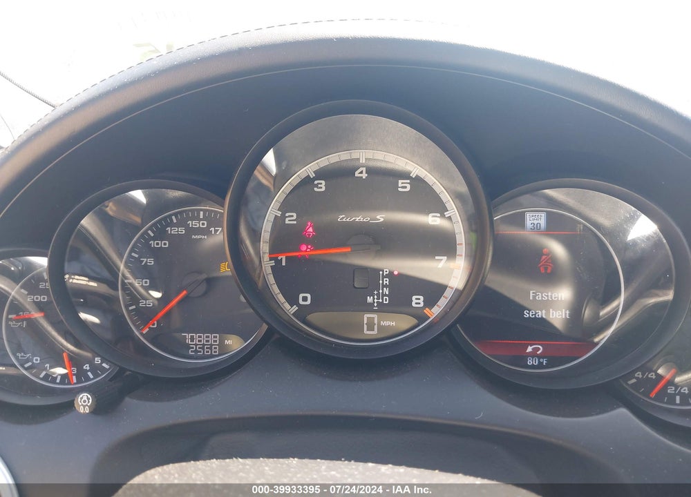 2014 PORSCHE CAYENNE TURBO S VIN: WP1AC2A27ELA87911